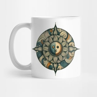 spiritual hippie sun Mug